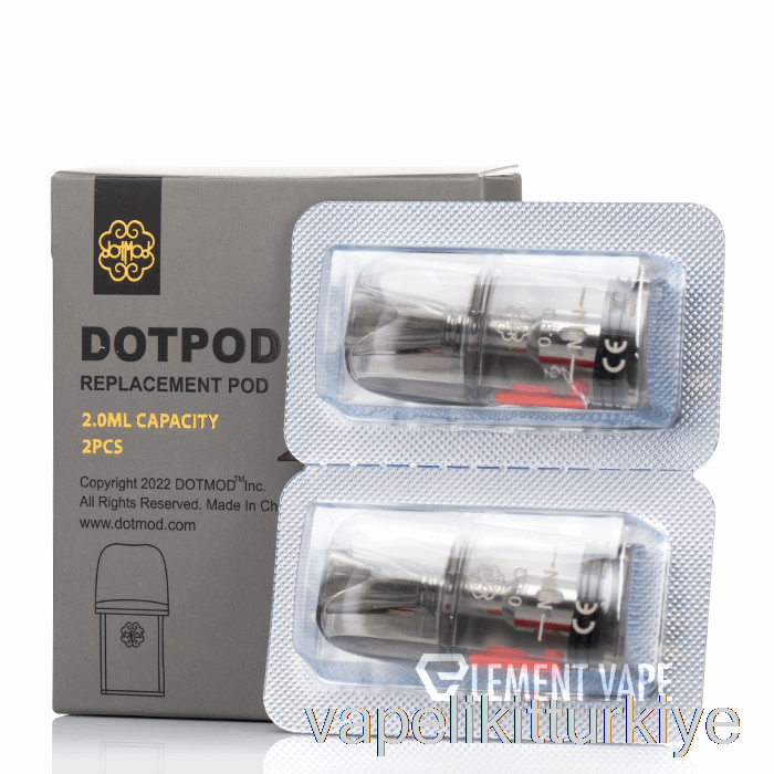 Elektronik Sigara Kalemi Vape Mate Dotmod Dotpod Nano Yedek Bölmeler 0.6ohm Dotpod Nano Bölmeler